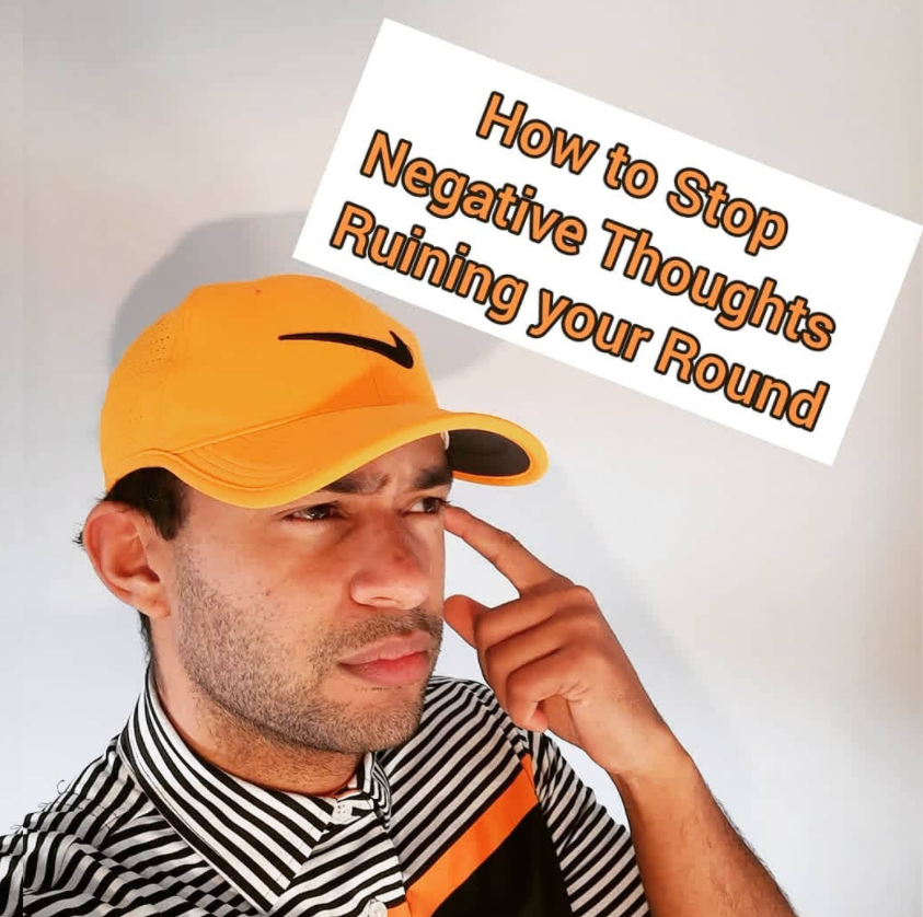 stop negative thoughts on the golf course